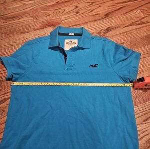 Hollister Men's Blue Polo Shirt
